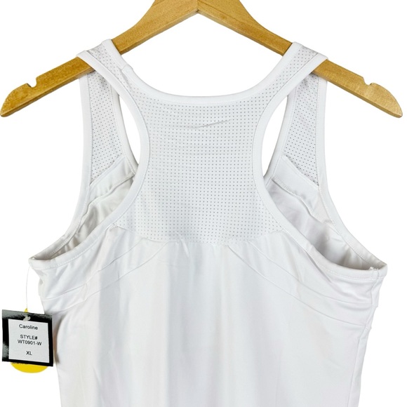 SSI Tennis Racerback Sport Dress Size XL White - Picture 4 of 9